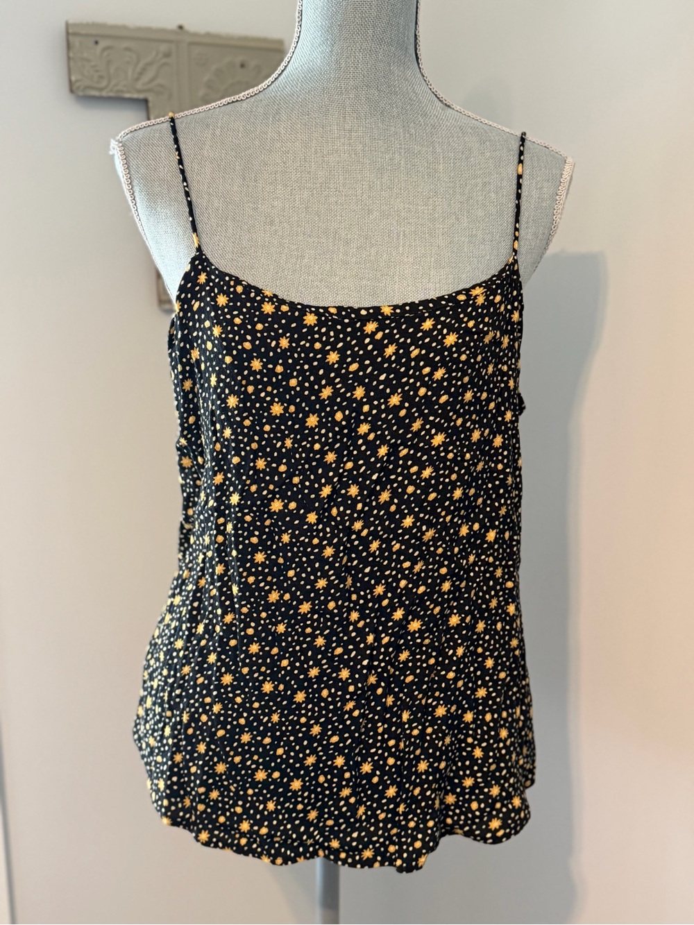 REFORMATION Atticus Spaghetti Strap Cami Tank Top feminine coquette Balletcore